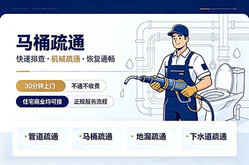 樟树马桶疏通