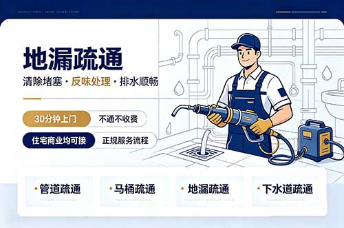 樟树地漏疏通